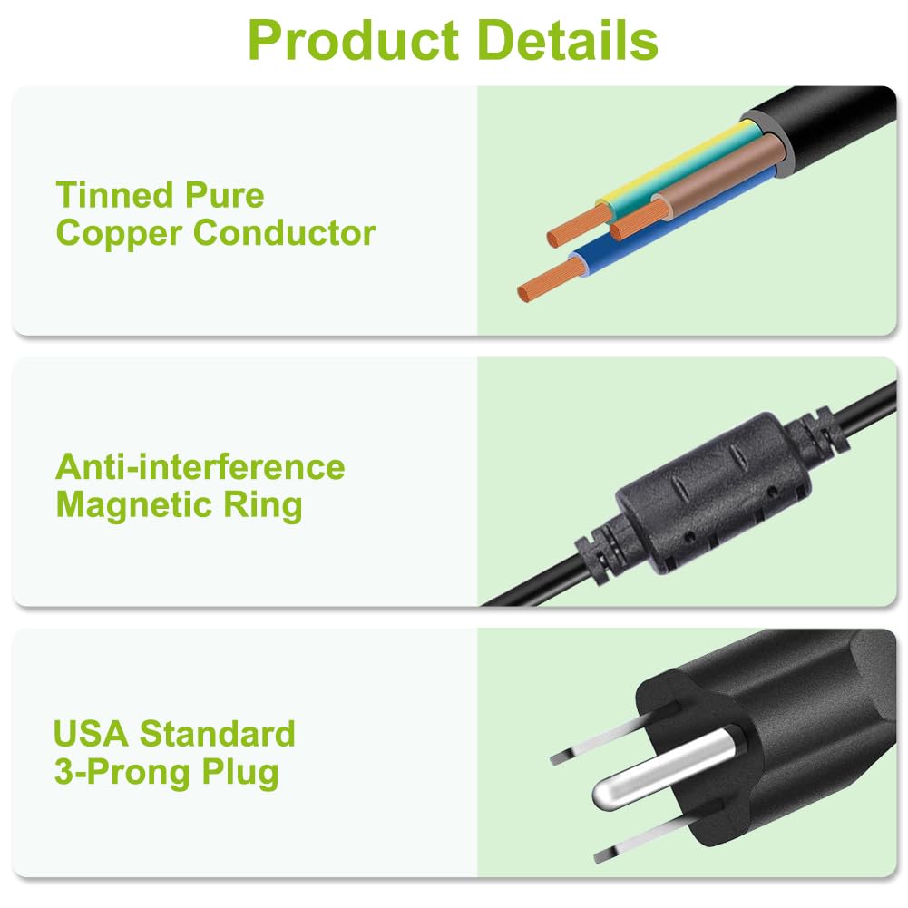 3V~36V 4A 144W Universal Power Supply 3V 5V 6V 9V 12V 15V 18V 20V 24V 30V 36V Adjustable Variable Switching AC/DC Adapter, 100V-240V AC to DC Converter with 14 Tips & Polarity Converter & Test Lead