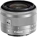Canon EOS M6 Mirrorless Digital Camera (Silver) w/EF-M 15-45mm f/3.5-6.3 is STM + Wide-Angle and Telephoto Lenses + Portable Tripod + Memory Card + Deluxe Accessory Bundlethumb 4