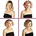 Curlformers Original Heatless Hair Curlers Spiral Curls, 40 No Heat Curlers and 2 Styling Hooks, for Short Hair up 8