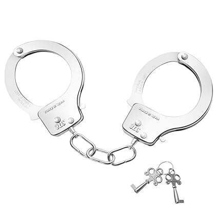 kids play handcuffs