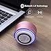 Portable Bluetooth Speaker, UNITEK Aluminum Wireless Bluetooth Speaker V4.0 with Micro SD Slot, FM Radio & Built-In Mic for Speakerphone Function, Rose Gold