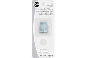 Dritz 3061 Slip-Stop Thimble, Small,Silver