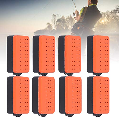 8 Stück Angelköderbox 9,8 * 6 * 4,8 cm Tragbare Angelgerätebox Aufbewahrungskoffer für Angelgeräte(S.) – Bild 8