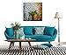 Asdam Art - 100% Hand-painted 3D Paintings Beauty of Life Modern Wall Art For Dinning Living Room Bedroom Flower Artwork Abstract Pictures Floral Oil Painting on Canvas(24X24inch)