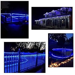 Buyagn Rope Lights Outdoor,100ft LED Rope Lights