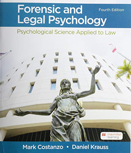 Forensic+Legal Psychology