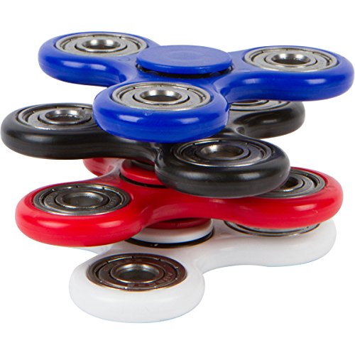 Black Fidget Spinner with Hybrid Ceramic Ball earings by Wiggle Worm 