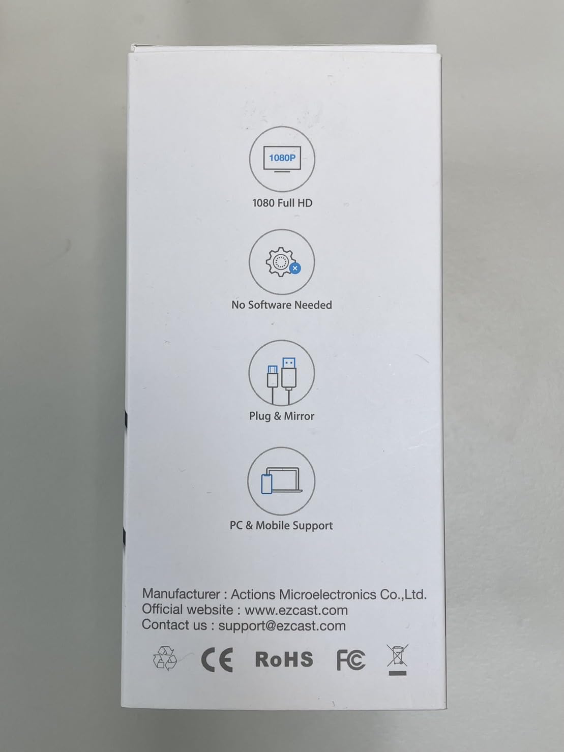 EZCast TwinX Package USB-C DisplayPort to HDMI Wireless Display Transmitter and Receiver Kit, Screen Mirror iPhone 15 and iPad, MacBook to HDTV and Projector