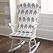 Carousel Designs Pink and Gray Elephants Rocking Chair Pad
