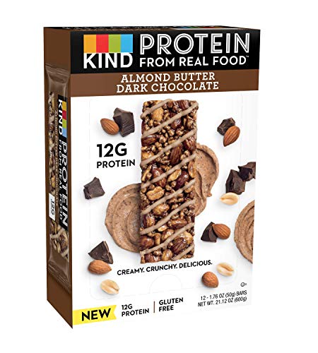 KIND Protein Bars, Crunchy Peanut Butter, Gluten Free