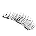 Beau Bien Beauty Triple Magnetic Full Size False Eyelashes Set - Glue Free Full Length Handmade Mink Premium Quality False Glamour Eyelashes Set for Natural Look - Reusable (4 pc)