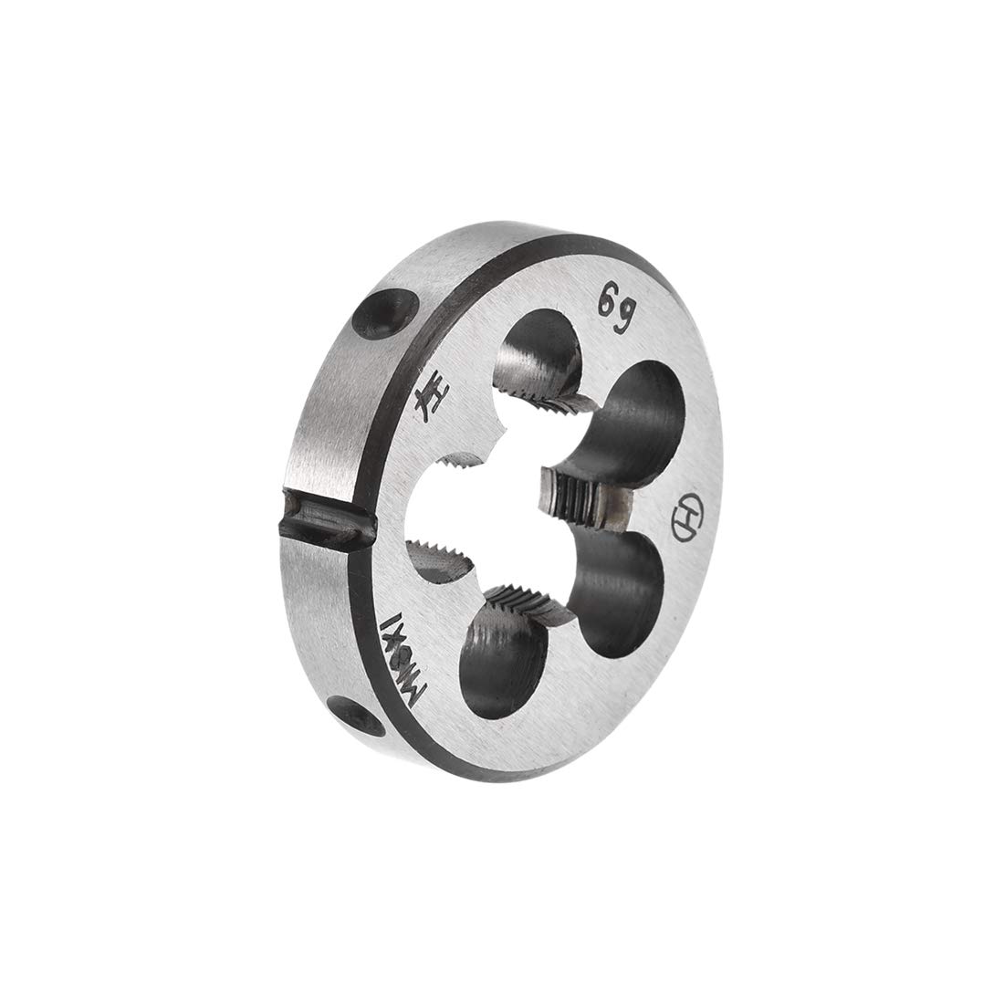 sourcing map M18 X 1 Metric Round Die, Machine Thread Left Hand Threading Die, Alloy Tool Steel Screw Thread Cutting Die
