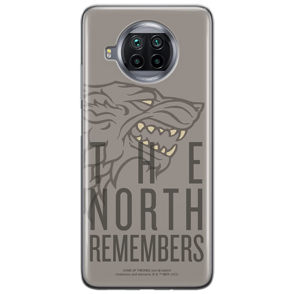 ERT GROUP mobile phone case for Xiaomi REDMI NOTE 9T original and officially Licensed Game of Thrones pattern 013 optimally adapted to the shape of the mobile phone, case made of TPU