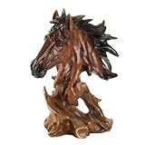 Spirit of the Stallion Bust Brown