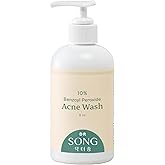 Dr Song Benzoyl Peroxide Wash 10% Acne Treatment: Acne Face Wash & Body Wash (8 Fl Oz (Pack of 1))