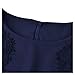 Miusol Women's Vintage Contrast Floral Lace Casual Mini Dress, Navy Blue, Large