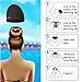 Msicyness Swim Cap for Long/Curly Hair Silicone Swimming Hat for Adult Swimming Pool Laps Latex Rubber Reduce Water Intake Men Women UV Guys Girl Bathing Cap
