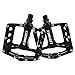 SUMGOTT MTB BMX Bike Pedals, Mountain Bicycles Pedals Flat Aluminum Alloy Platform Sealed Bearing Axle for Kid Man and Woman