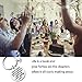 FUSTMW Happy Birthday Keychain Gift 15th 16th 18th 21st 30th 40th Charms Key Ring Best Friends Family Jewelry (40th birthday keychain)