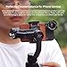 ULANZI PT-4 Universal Gimbal Counterweight Compatible for DJI Osmo Mobile 2 / Zhiyun Smooth 4 / Smooth Q/Feiyu Vimble 2 / Evo Gimbal Stabilizer Applied Balance to Moment Anamorphic Lens