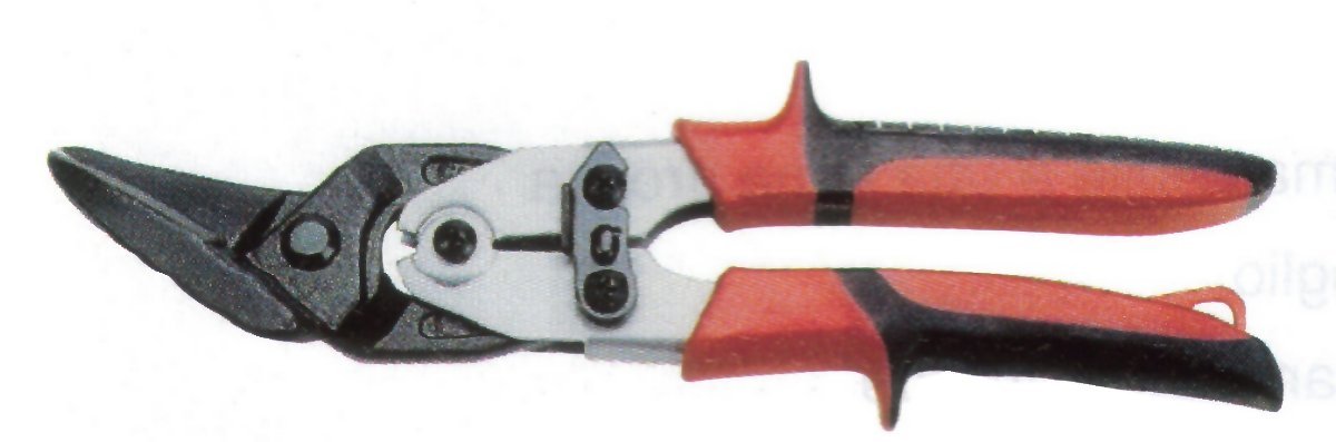Bahco MA351 Professional Left Cut Tin Snip, Multi-Colour