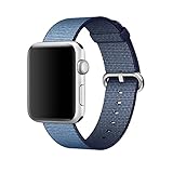 Woven Nylon Replacement Band for the Apple Watch by Pantheon, Women’s or Men’s, Strap fits the 38mm or 42mm for Apple iWatch 1, 2, 3 and Nike edition