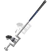 YEZRO Golf Club Attachment for Meta Quest 3s and Quest 3-27” or 19” Dual Length - Adjustable Weighted Golf Club Handle Access