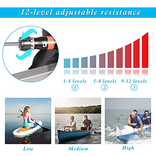 image for Livebest Hydraulic Rowing Machine Full Body Stamina Exercise Power wit