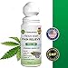 Sana&Salu Pain Relief Freeze Hemp Roll On, Quick & Lasting Pain Relief for Arthritis Joint Muscle Backaches Sprains, Reduce Inflammation Safe, Effective Support for Joint Pain Relief ,3FL OZ (1 pack)