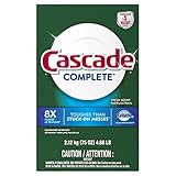 Cascade Complete Powder Dishwasher Detergent, Fresh Scent, 75 Oz