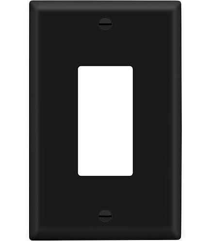 ENERLITES Decorator Light Switch Wall Plate - Gloss Brown, 5.5x3.5 Inch Unbreakable Polycarbonate 9 thumbnail image