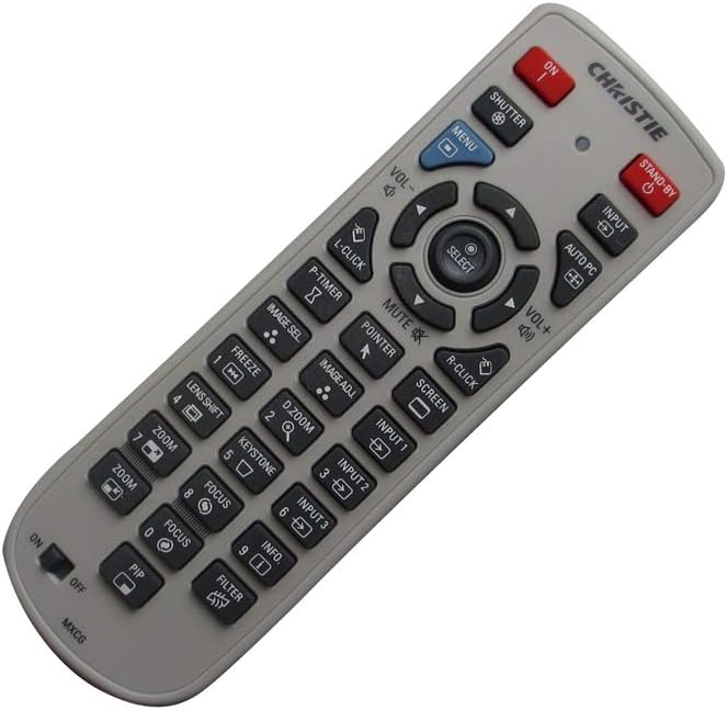 Remote Control for Christie LX17500 MXCG LX500 LX650 LX700
