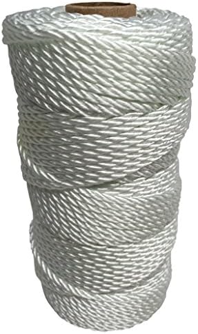 SGT KNOTS Twisted Nylon Seine Twine - #6, 7, 9, 12, 15, 18, 21, 24, 30, 36, 42, 48, 60, 72, 96, 120 (1 Pound - #60-318 feet)