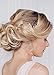fxmimior 3 PCS Bridal Women Pearls Rhinestones Simple Little Hair Pins Vintage Wedding Party Crystal Rhinestones Party Prom Hair Accessories(Gold))