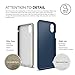 elago Origin Series for iPhone Xs, iPhone X Case - Minimalistic Design Slim Fit Scratch Resistant Protective Cover for Apple iPhone Xs (2018)/ iPhone X (2017) - Jean Indigo