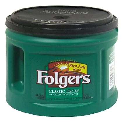 Folgers decaf Classic roast 26oz (025500068183)