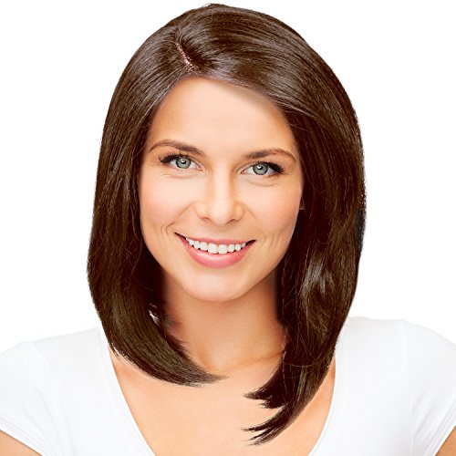 Synthetic Lace Front Wigs Short Bob Straight Wig Natural Looking L Part Heat Resistant Daily Party Full Head H