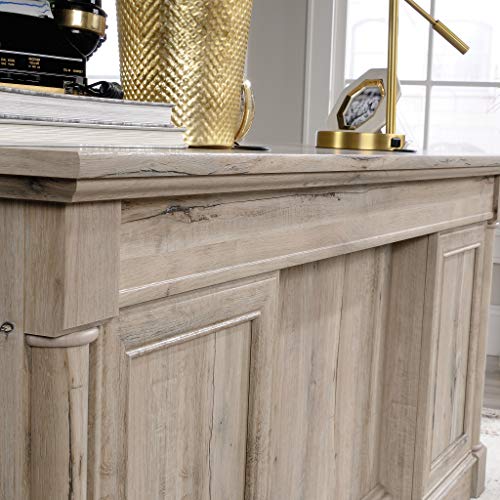 Sauder Palladia Executive Desk, L 65.12" x W 29.53" x H 29.61