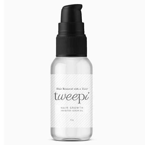 Tweepi Hair Growth Inhibitor Serum Oil- Permanent Body & Face Hair Removal- Modern Day Ant Egg Oil- Paraben Free- MADE IN UK-