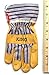 Kinco 1917 Youth (2-Pack) - Work Gloves for Kids - Perfect Easy-on/Easy-off glove for Kids - Soft Durable Pigskin Leather with Safety Cuff and Wing Thumb - Ages 7-12 (dimensions of glove listed below)