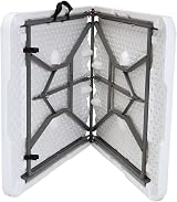 LIFETIME Essential 6 ft Fold-in-Half Table White Granite view 8
