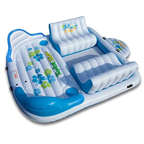 Tropical Tahiti Floating Island Lounger Seat With 6 Person Capacity MasterBasser