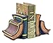 Bellaa 23354 Decorative Bookends Book Book Stopper Bookshelves Bookrack End Library Shelves Non Skid Bookshelf 6 inch