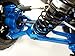 Rovan RC LT Blue CNC Aluminum Complete Front Hub Kit Fits LOSI 5IVE T King Motor X2