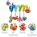 SHILOH Baby Activity Spiral Wrap Around Crib Bed Bassinet Stroller Rail Toy Sea Animals