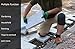 TOUA Gardening Knee Pads Lightweight Waterproof Foam Kneepads with Soft Inner Layer, Unisex-Adult, Easy Fit & Clean with Adjustable Straps for Home, Work, Garden, Cleaning, Flooring, Construction Work(Black)