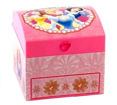 Disney Princess Musical Jewel Box Small Chest 3 Princess Circles
