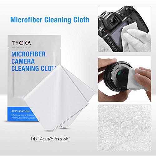 Tycka Professional Camera Cleaning Kit, Improved Air Blower, Lens Pen, Microfiber Cleaning Cloth for for Lens, DSLR, and LCD Screen