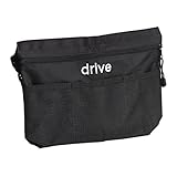 Drive Medical Deluxe Nylon Walker Carry Pouch, Black, Large
