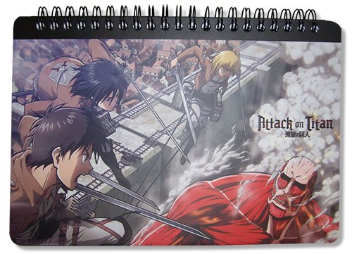 Great Eastern Entertainment Attack On Titan Spiral Notebook